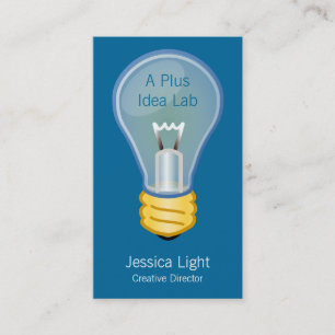 Lightbulb Business Card