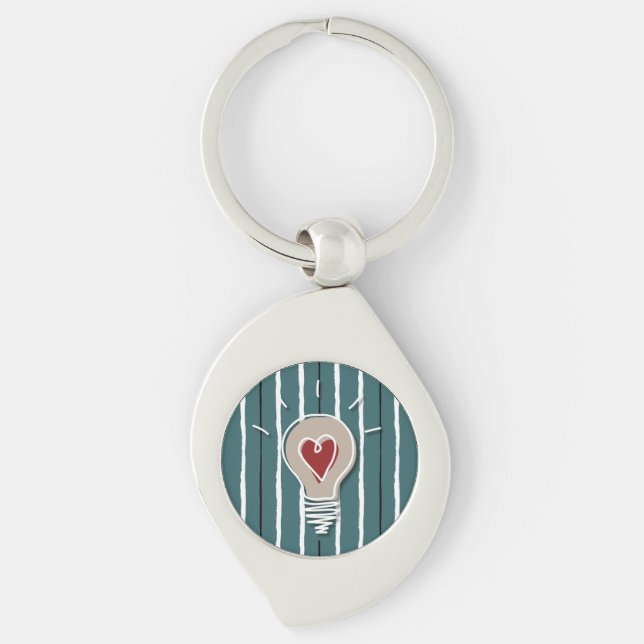 Lightbulb Key Ring (Front)