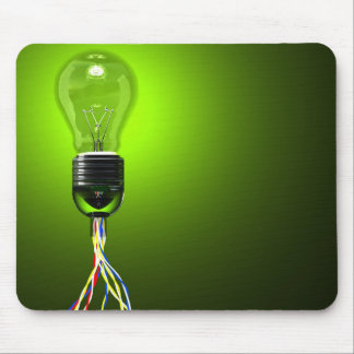 lightbulb mousepad