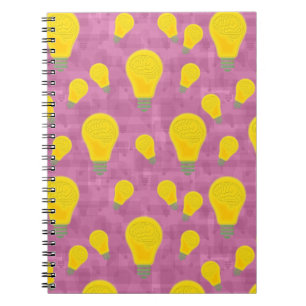 Lightbulb Pattern Light Bulb Lightbulb Drawing Eas Notebook