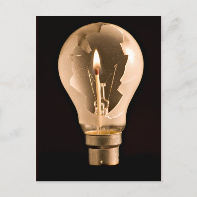 Lightbulb Postcard (Front)