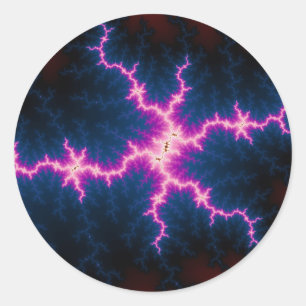 Lightcleave Classic Round Sticker