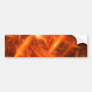 lighte  Abstract Fractal Background Bumper Sticker