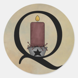 lighted candle Stickers