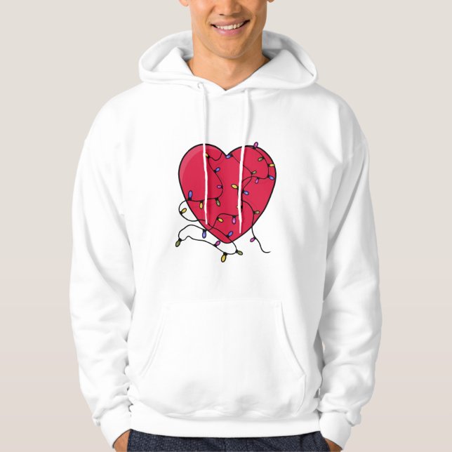 Lighted Heart Hoodie (Front)