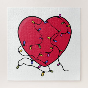 Lighted Heart Jigsaw Puzzle