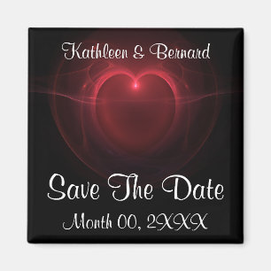 Lighted Heart Magnet