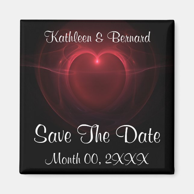 Lighted Heart Magnet (Front)