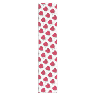 Lighted Heart Short Table Runner