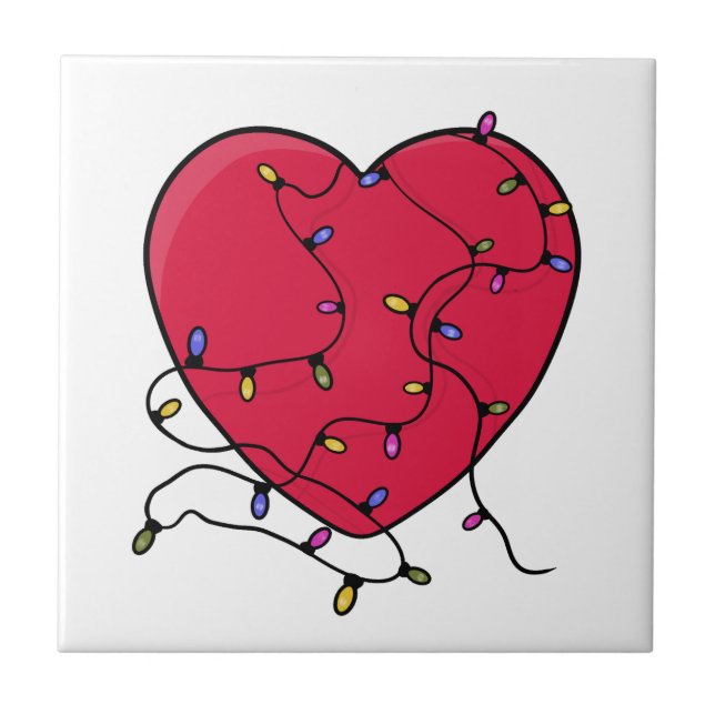 Lighted Heart Tile (Front)
