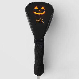 Lighted Jack O Lantern Golf Head Cover