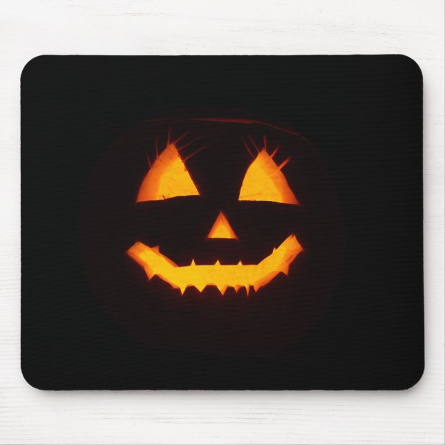 Lighted Jack O Lantern  Mouse Mat (Front)