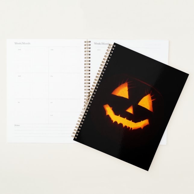 Lighted Jack O Lantern  Planner (Display)