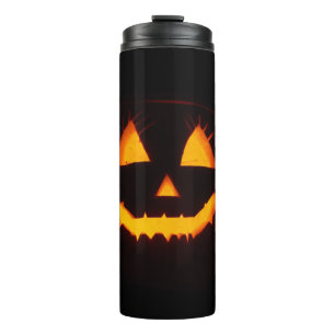 Lighted Jack O Lantern Thermal Tumbler