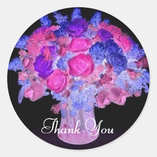 Lighted Roses Sticker (Front)