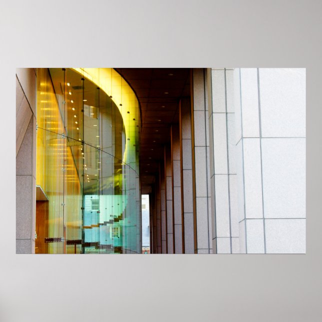 Lighted Windows Poster (Front)