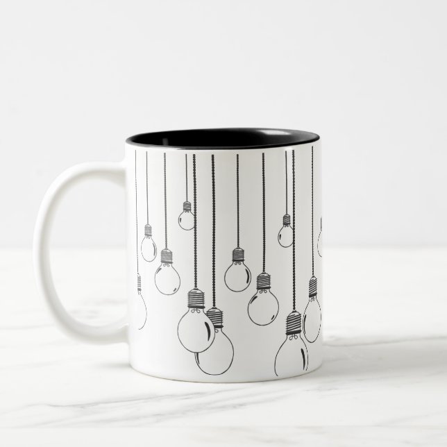 Lighten Things Up! Two-Tone Coffee Mug (Left)
