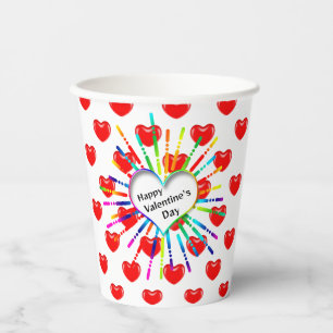 Lightening Heart Paper Cups