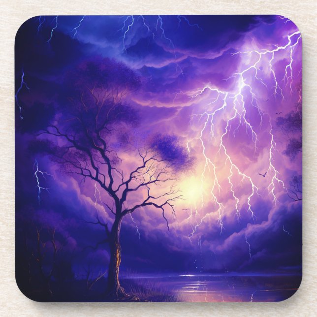 Lightening Storm Coaster (Front)