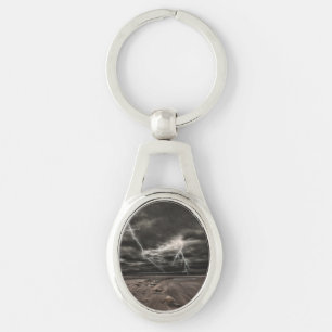 Lightening Strike Key Chain