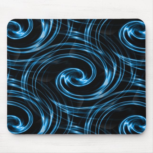 Lightening Swirl Mouse Mat (Front)
