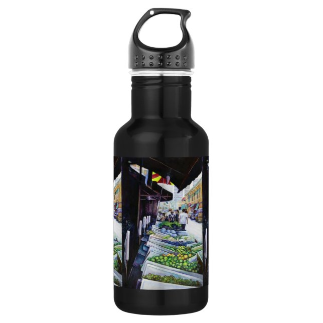 Lighter Side of Lavender Street, Singapore 532 Ml Water Bottle (Front)