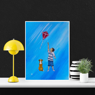 Lighter than Air Painting by Alfred Fox Canvas Print