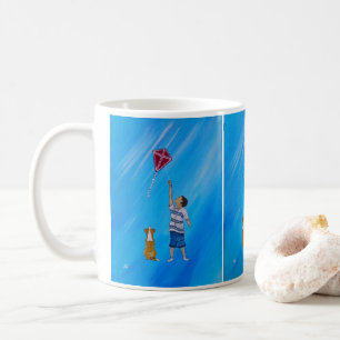 Lighter than Air Painting by Alfred Fox Coffee Mug