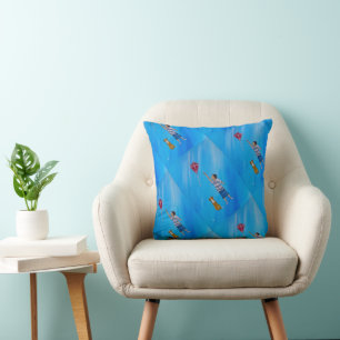 Lighter than Air Painting by Alfred Fox Cushion
