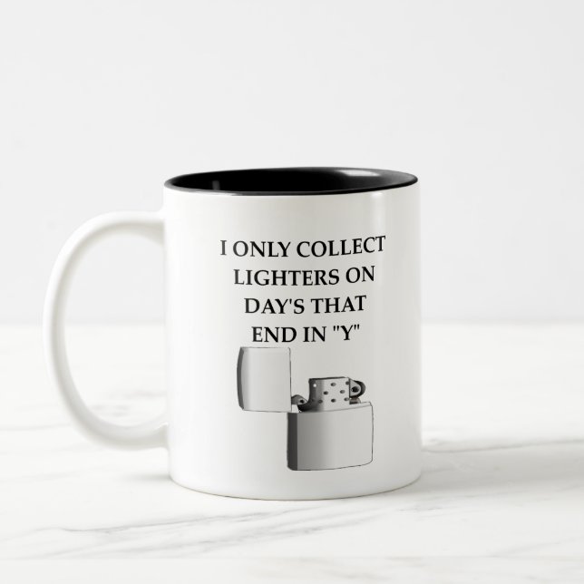 LIGHTER Two-Tone COFFEE MUG (Left)