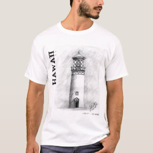 LighthoouseDarkHighRes.0001, HAWAII, John I. Jones T-Shirt