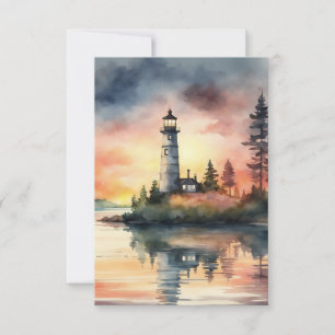 Lighthouse - 1 - Card