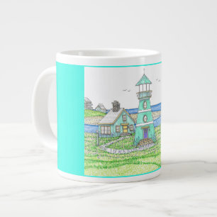 Lighthouse 3; Jumbo Mug