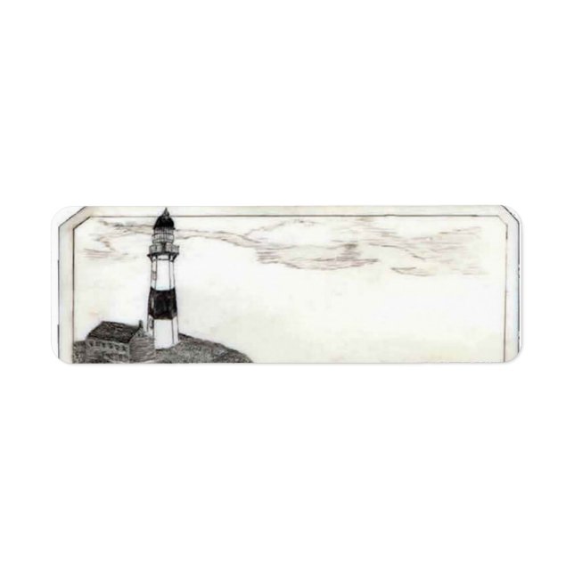 Lighthouse Address Label, Small (Front)