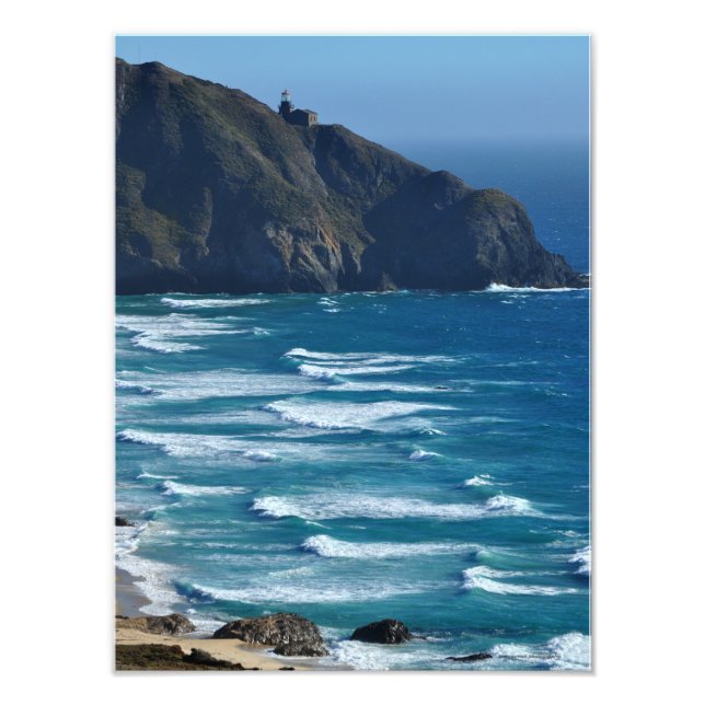 Lighthouse and the Sea Photo Print (Front)
