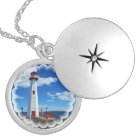 Lighthouse Art Necklace