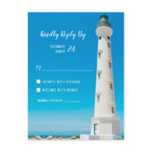 Lighthouse Aruba Destination Wedding RSVP