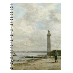 Lighthouse at Honfleur, 1864-66 (oil on panel) Notebook