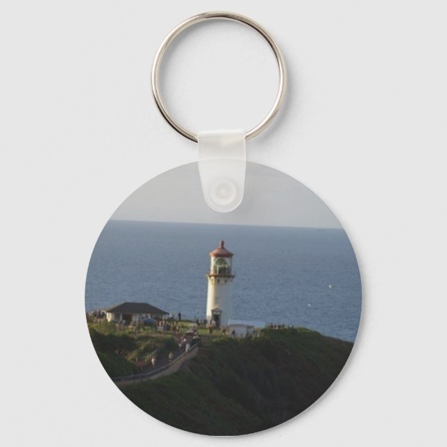 Lighthouse at Kilauea Point Key Ring (Front)