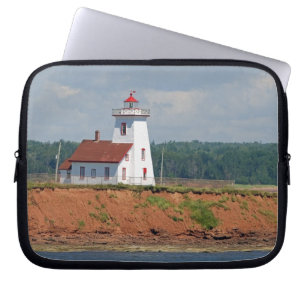 Lighthouse at North Umberland on Prince Edward Laptop Sleeve