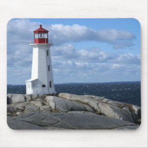 Lighthouse at Peggy's Cove Mouse Mat