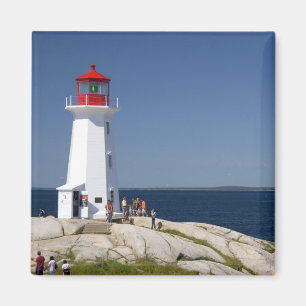 Lighthouse at Peggy's Cove, Nova Scotia, Canada. Magnet