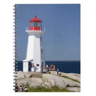 Lighthouse at Peggy's Cove, Nova Scotia, Canada. Notebook