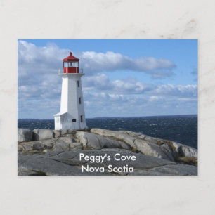 Lighthouse at Peggy's Cove Postcard