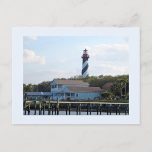 Lighthouse at St. Augustine 2 Postcard
