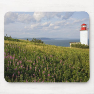 Lighthouse at St. Martins, New Brunswick, Mouse Mat