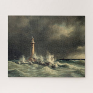 Lighthouse at Stora-Balt Jigsaw Puzzle