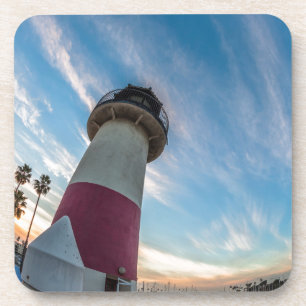 Lighthouse at the Oceanside Harbour Coaster