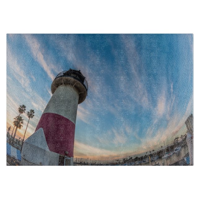 Lighthouse at the Oceanside Harbour Cutting Board (Front)