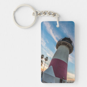 Lighthouse at the Oceanside Harbour Key Ring